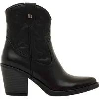 Mustang für Damen. 59581 Tijuana Stiefelette schwarz (36), 5 bis 8 cm, Reißverschluss, Lässig