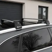 TURTLE Dachgepäckträger für Holden Zafira Family C (2011-2014) mit Querträgern der Marke