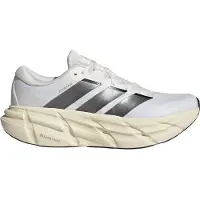 Adidas Laufschuh PERFORMANCE "ADISTAR 5", Herren, Gr. 41, cloud weiß, iron metallic, core schwarz, Synthetik, Textil, Schuhe Laufschuh, weiche und stabile Dämpfung