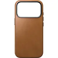 Nomad Apple iPhone 18 Pro / 17 Pro Hülle - Echtes Leder - - Backcover/Hard Case - Braun