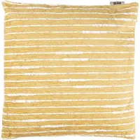 Dutchbone Cushion Leaf Square Ochre