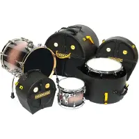 Hardcase HNP9CYM22-DB Cymbal Case - Dark Blue 22" für 9 Becken - Cymbalcase