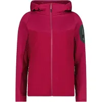 CMP Woman Fleece Fleece Jacket FIX Hood amaranto (C489) 46