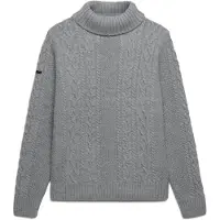 Superdry Jacob Cable Roll Neck Jumper Pullover