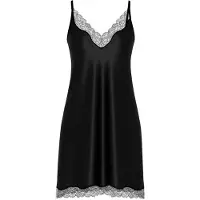 Mey Negligé Serie Pure Shine Lace Schwarz | Größe M