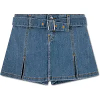 Levi's Kids Levis Kids Jeansrock "LVG PLEATED SKORT W BELT" Denim-Rock-Shorts mit Jeans-Gürtel - für Girls