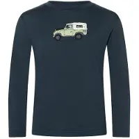 Super.natural K Dog Excursion LS blueberry/various (W55) 164
