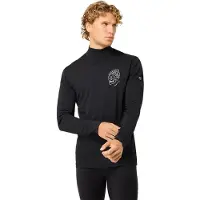 Super.natural M TUNDRA175 Frosty Turtle Neck jet black/fresh white (989) L
