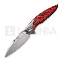 Rike Knife Thor 7 TI G10 Red Taschenmesser