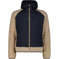 CMP MAN Jacket Hybrid FIX Hood antracite-teak (42UZ) 50