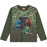 Lego Wear kidswear LWTAJ 713 - T-shirt Long Sleeve dark green (8029) 134