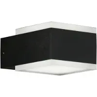 BÖHMER Aussenleuchte LED 2x6W 3000K 2x500lm schwarz IP54