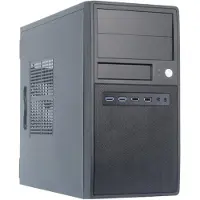 Chieftec CT-04B-350GPB, PC, Schwarz, micro ATX, Mini-ITX, SECC, 14 cm, 34 cm
