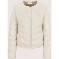 MADELEINE Kurzjacke "Jacke Steppjacke mit bestickter Blende"