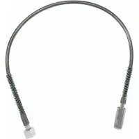 Ich-zapfe Hochdruckschlauch - CO2 für Wandarmatur - 1m - Sechskant und Handanzugsrändelmutter