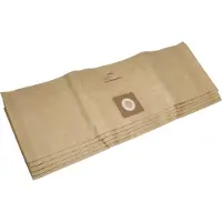 VHBW 5x Staubbeutel Ersatz für Bosch 2609256F33 für Staubsauger - 29,5cm x 26cm braun