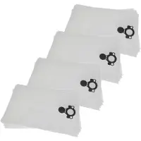 VHBW 20x Staubbeutel kompatibel mit CONEL CLEAN M30 Staubsauger - 52,5cm x 39cm Weiß