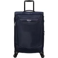 American Tourister Summerride Spinner EXP TSA Trolley Navy dunkelblau 69cm
