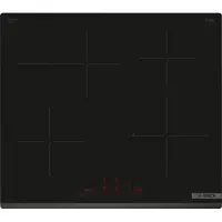 Bosch Serie 6 PIF63KHC1E, Schwarz, Arbeitsplatte, 60 cm, Zonen-Induktionskochfeld, Glaskeramik, 4 Zone(n)