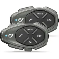 Interphone Tour - Doppelpack - Bluetooth-Kommunikationssystem für Motorräder - B