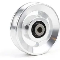 Markenlos Universelles Fitness-Pulley-Rad mit Aluminiumlager, geeignet für Krafttraining und Gymnutzung, erhältlich in 90mm und 115mm Durchmesser