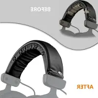 Markenlos Ersatz-Ohrpolster und Kopfband Set für Beyerdynamic DT770/DT880 Kopfhörer - Komfortabel, Langlebig und Geräuschisolierung