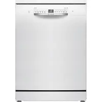 Bosch Serie 2 SMS2ITW09E, Freistehend, Standardgröße (60 cm), Weiß, Weiß, 13 Maßgedecke, C
