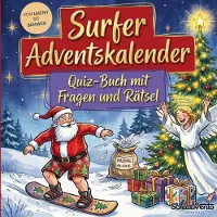 Sonstige Verlage Surfer-Adventskalender: Quiz-Buch mit Fragen und Rätsel