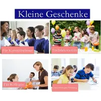 Merkloos Adventskalender-Füllung Damen, 24 kleine Holzgeschenke, Motivationskarten, Glücksbringer für die Feiertage