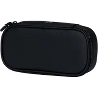 Markenlos Sport Jr. Ovales Pencil Case Black Coated