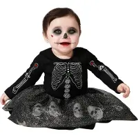 Atosa Skelett Baby Kostüm