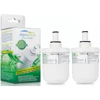 Dripio 2er-Pack Wasserfilter für Samsung Kühlschrank, kompatibel mit DA29-00003F