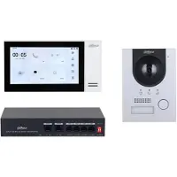 Dahua Dhi-ktp01ls &amp; Dhi-vto2201f-p-s2 &amp; Dhi-vth2421fw-p Video-gegensprechanlagen-kit