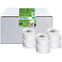 Dymo Authentic LabelWriter Extra Large Shipping Labels | 104 mm x 159 mm | Self Adhesive | 6 Rolls of 220 Easy-Peel Labels (1.320 Count) | for LabelWriter 4XL/5XL Label Makers