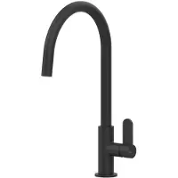 Gessi 60077, Ziehen, Schwarz, Hebelgriffe, Einzelbild, 3/8", Typ J