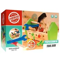 Heros FSC Play & Learn - Play and Learn Werkzeugkiste (30 Teile)