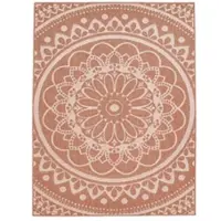 TT Home In-& Outdoorteppich Wetterfest Garten Orientalisches Marokkanisches Boho Design Größe 80x250 cm