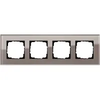Gira Rahmen 4f Glas umbra 0214122 Esprit