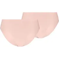 Puma Damen Unterhose Briefs Microfiber 2er Pack - pink - S