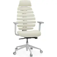Hjh OFFICE Profi Bürostuhl ERGO LINE W Ergonomischer Schreibtischstuhl mit Armlehnen Stoff Salted Caramel Drehstuhl für Büro, Zuhause