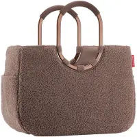 Reisenthel loopshopper L, Braun, Polyester, Stoffbeutel, Muster, 25 l, 460 mm