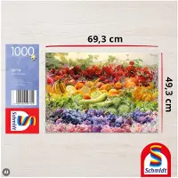 Schmidt Spiele 59770 Frucht-Cocktail Puzzle, 1.000 Teile, 1000 Stück(e), andere, 12 Jahr(e)