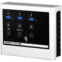 Karibu Woodfeeling Sauna Mia (Eckeinstieg), Ganzglastür, graphit, Ofen 9 kW externe Steuerung easy