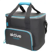 Aktive 20l Weiche Tragbare Kühlbox Schwarz Schwarz One Size