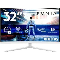 Philips Evnia 5000 32M2C5501/00, 80 cm (31.5"), 2560 x 1440 Pixel, Quad HD, LCD, 1 ms, Weiß