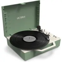 Victrola Re-Spin Kofferplattenspieler Basilikumgrün