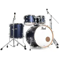 Pearl Decade Ahorn 6pc Pro Drum Kit mit Sabian XSRs Ultramarine Velvet
