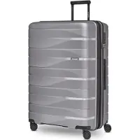Bergpfeil Travel Trolley Arctic Silver Metallic grau 75cm