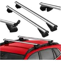 5K Parts Dachgepäckträger für VW Tiguan 5N SUV (2007–2018), Aluminium-Reling