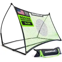 Merkloos Fußball Rebounder Netz, 5 x 3 Fuß, tragbar, für Training und Garten